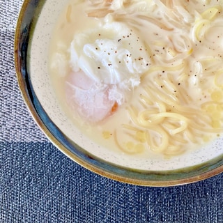 こんにゃく麺で簡単豆乳みそラーメン 普通の麺でも